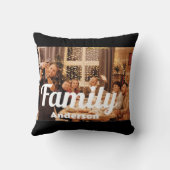 家族 | Boho文字(2枚) クッション (裏面)