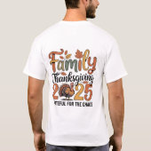 家族 Tシャツ (裏面)