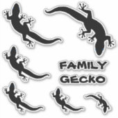 家族GECKO シール (正面)