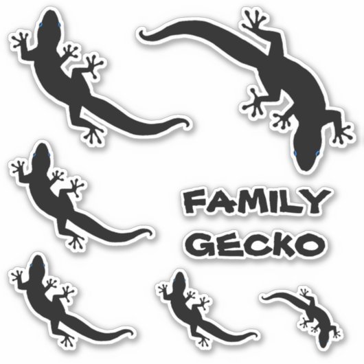 家族GECKO シール (正面)