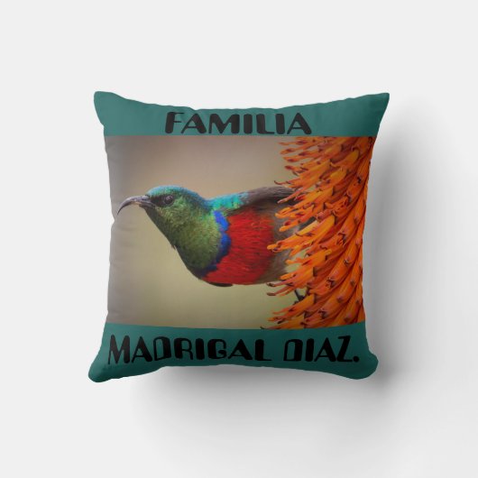 家族PILOW クッション (裏面)