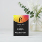 家最高の屋の名刺 名刺 (スタンド正面)