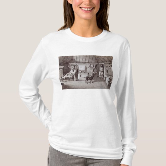 家無断居住者第1 c.1847 tシャツ (正面)
