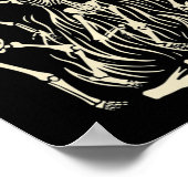 家父長制おもしろいのハロウィーンを燃やす ポスター (角)