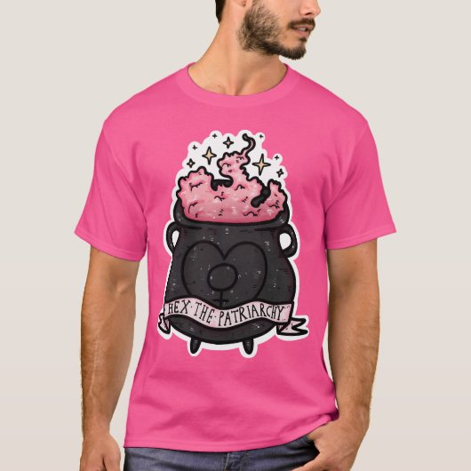 家父長制に呪いを Tシャツ (正面)
