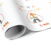 家父長制の包装紙があないで下さい ラッピングペーパー (ロールコーナー)