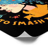 家父長制の花を散らす美しい日 ポスター (角)