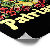 家父長制の長袖Tシャツを磨く ポスター (角)