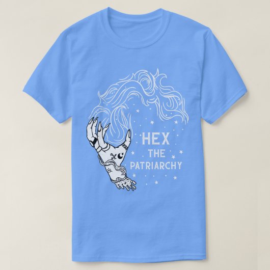 家父長制の魔女を追い出す Tシャツ (デザイン正面)