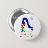 家父長制はずかずかと歩きます 缶バッジ (正面&裏面)