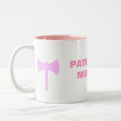 家父長制は行かなければなりません! ツートーンマグカップ (左)