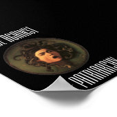 家父長制への怒り ポスター (角)