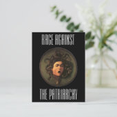 家父長制への怒り ポストカード (スタンド正面)