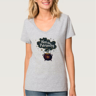 家父長制をハックせよ - フェミニストの魔女っぽい雰囲気 Tシャツ