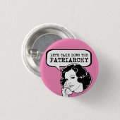 家父長制を取り除こう 缶バッジ (正面&裏面)