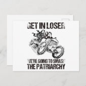 家父長制を打ち破る ポストカード (正面/裏面)