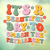 家父長制を破るのは美しい日だ ウィンドウサイン (シート3)