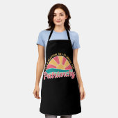 家父長制を破るのは美しい日だ エプロン (着用した状態)