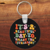 家父長制を破るのは美しい日だ キーホルダー (正面)