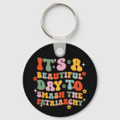 家父長制を破るのは美しい日だ キーホルダー (裏面)