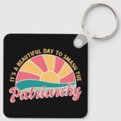 家父長制を破るのは美しい日だ キーホルダー (裏面)