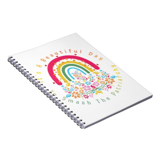 家父長制を破るのは美しい日だ ノートブック (右側)