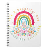 家父長制を破るのは美しい日だ ノートブック (正面)