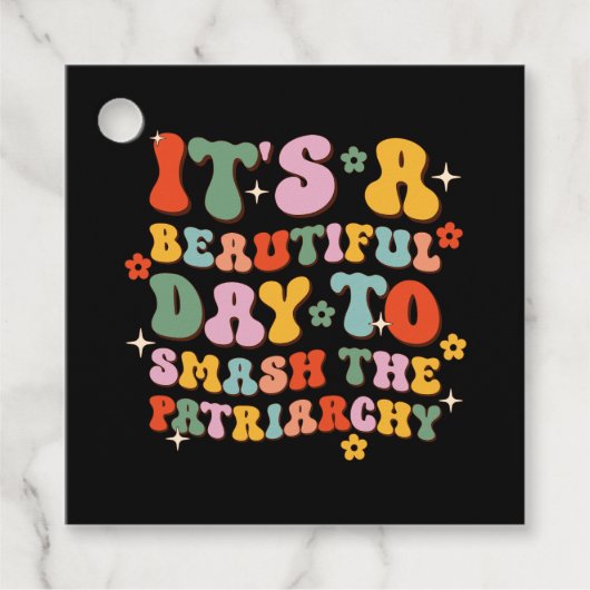 家父長制を破るのは美しい日だ フェイバータグ (正面)