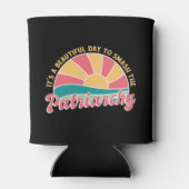 家父長制を破るのは美しい日だ 缶クーラー (裏面)