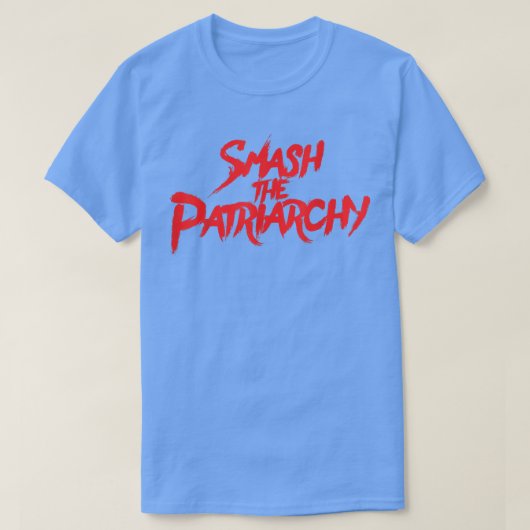 家父長制を破るフェミニストフェミニズムTee 5492 Tシャツ (デザイン正面)