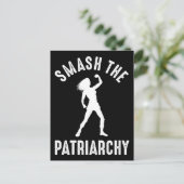 家父長制を破る ポストカード (スタンド正面)