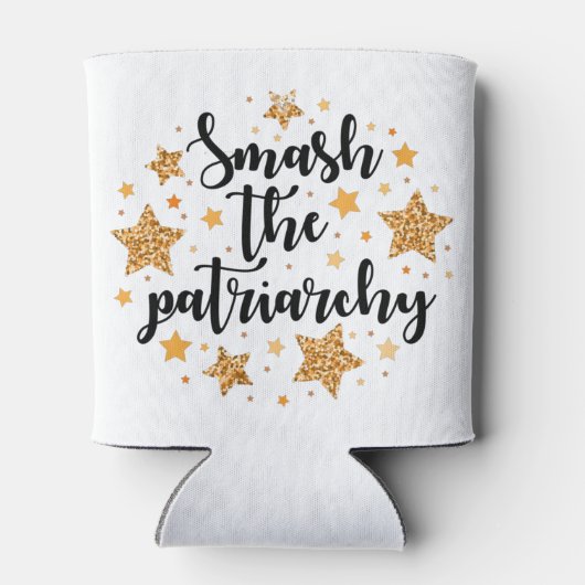 家父長制を破れコージー 缶クーラー (裏面)