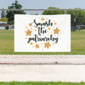 家父長制を破れバナー 横断幕 (インサイチュ)