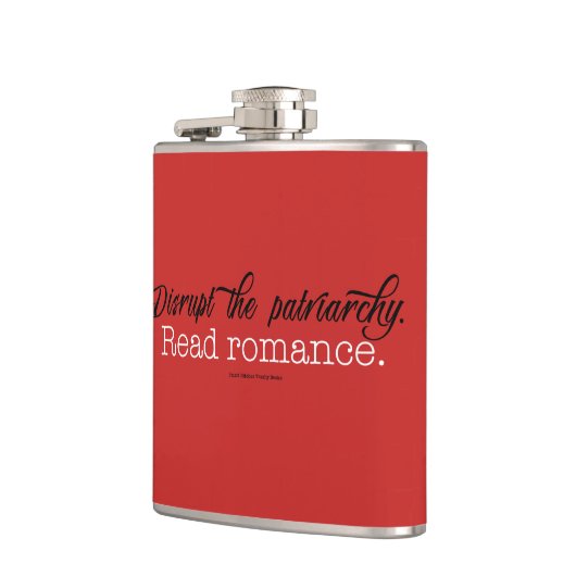 家父長制を破壊して下さい。 ロマンスのフラスコを読んで下さい フラスク (左)