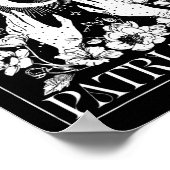 家父長制ハロウィーンフェミニストウィッチ ポスター (角)