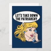 家父長制フェミニストのカードクールを取り除こう (正面/裏面)