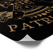 家父長制フェミニストの魔女を追い出す ポスター (角)