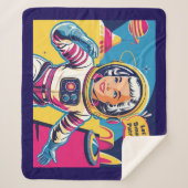 家父長制フェミニストをぶち壊そう シェルパブランケット (正面)