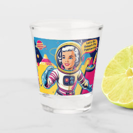 家父長制フェミニストをぶち壊そう ショットグラス