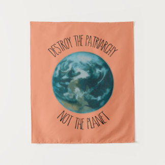 家父長制フェミニストを倒す タペストリー