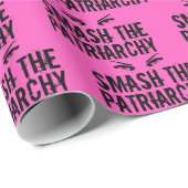 家父長制フェミニストを破る ラッピングペーパー (ロールコーナー)