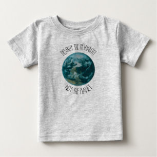 家父長制フェミニストを破壊する ベビーTシャツ