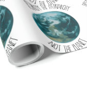 家父長制フェミニストを破壊する ラッピングペーパー (ロールコーナー)