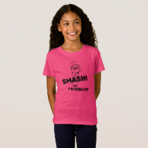 家父長制フェミニストを粉砕する – 子供のTシャツ