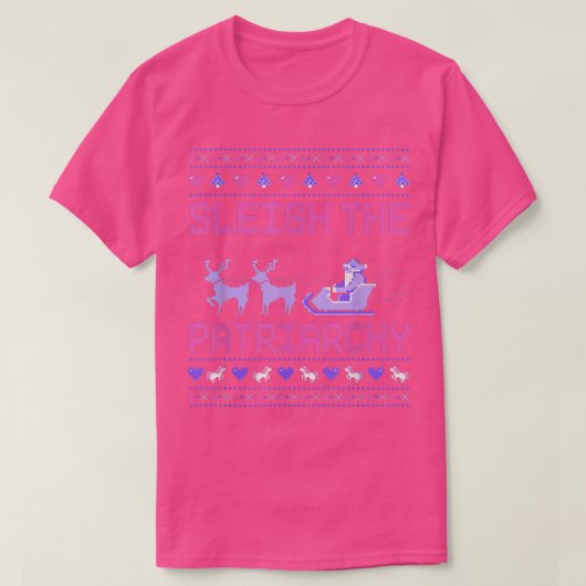 家父長制フェミニストフェミニズムミーム醜い Tシャツ (デザイン正面)