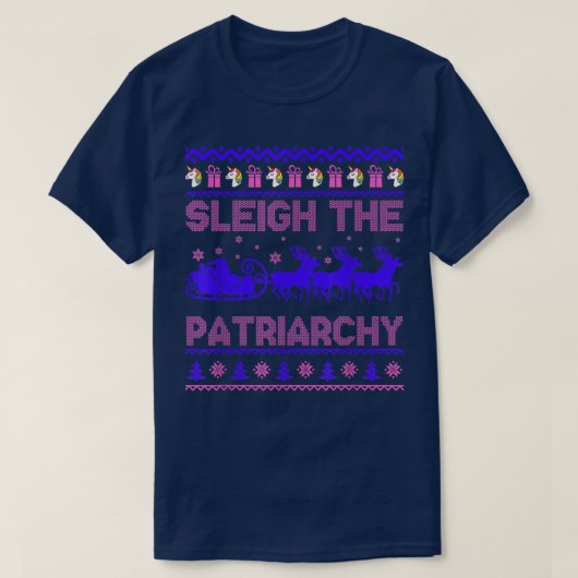 家父長制フェミニストフェミニズムミーム醜い Tシャツ (デザイン正面)
