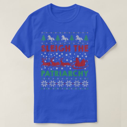 家父長制フェミニストフェミニズムミーム醜い Tシャツ (デザイン正面)