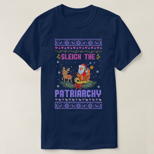 家父長制フェミニストフェミニズムPng 5460 Tシャツ (デザイン正面)