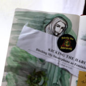 家父長制フェミニストメドゥーサをペトリフする ラウンドシール