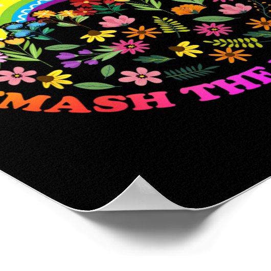 家父長制フェミニストTを破る美しい日 ポスター (角)